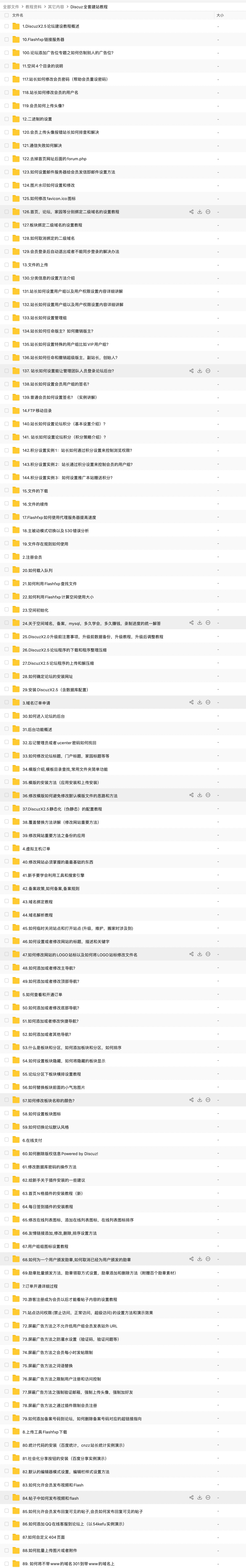 全網(wǎng)最全Discuz全套建站教程合集，非常詳細(xì) 百度網(wǎng)盤插圖1