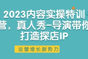 2023內(nèi)容實操特訓(xùn)營，真人秀-導(dǎo)演帶你打造探店IP百度網(wǎng)盤插圖